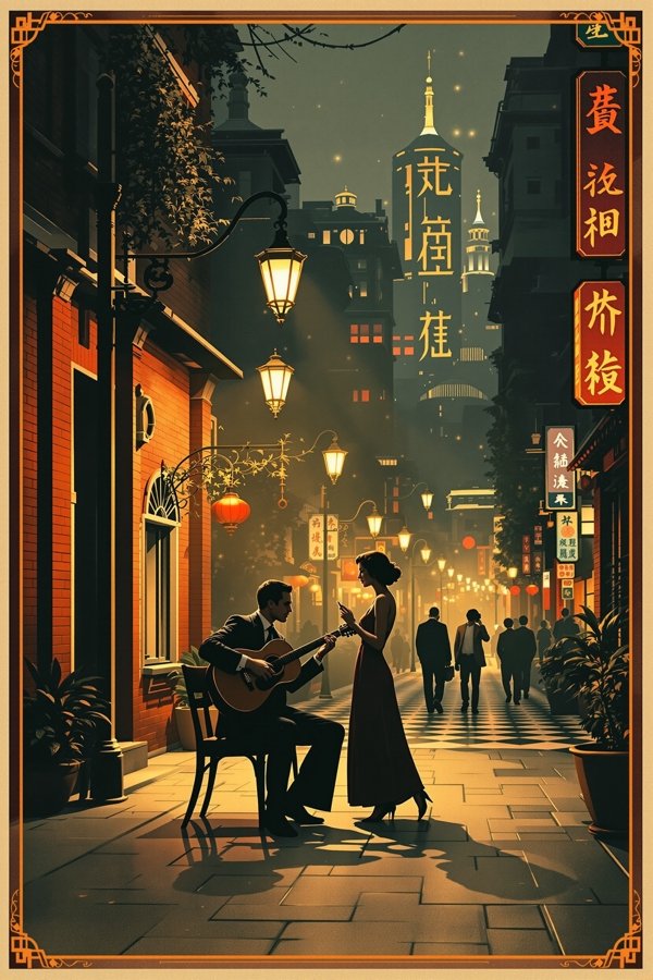 马路天使 海报
